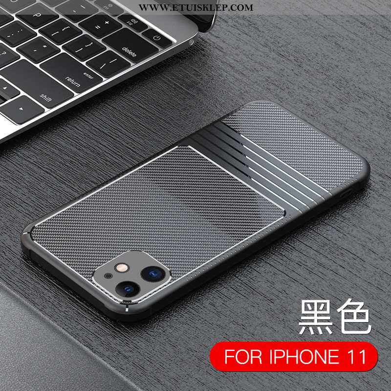 Futerał iPhone 11 Trendy Etui Anti-fall All Inclusive Telefon Komórkowy Włókno Tanie