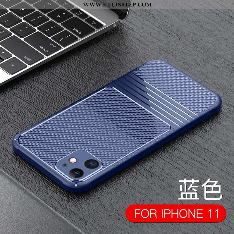 Futerał iPhone 11 Trendy Etui Anti-fall All Inclusive Telefon Komórkowy Włókno Tanie