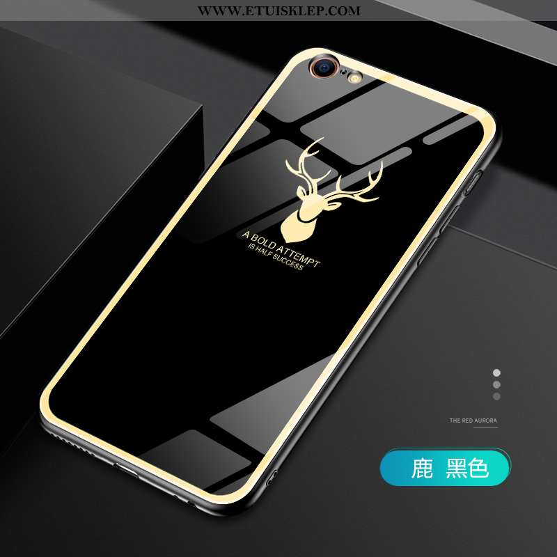 Futerał iPhone 6/6s Plus Miękki Osobowość Cienkie Szkło Złoto Nowy Sklep