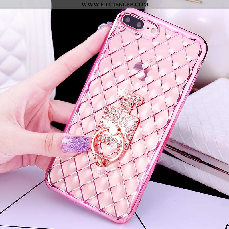 Futerał iPhone 7 Plus Piękny Pu Ring Etui Telefon Komórkowy Różowe Sprzedam