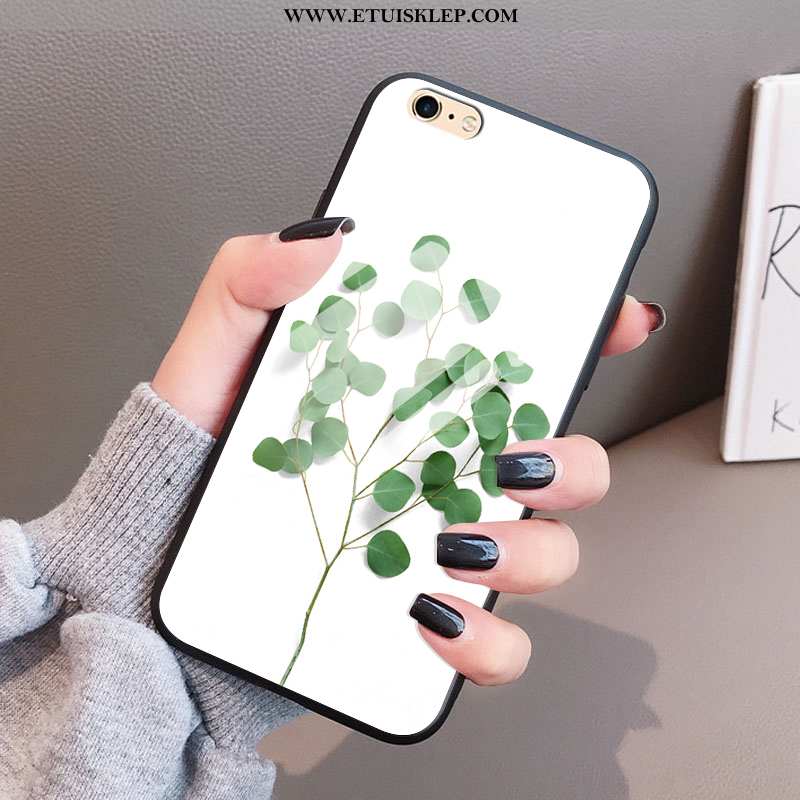 Futerał iPhone 8 Trendy Etui Proste Cienkie Biały Szkło Świeży Tani