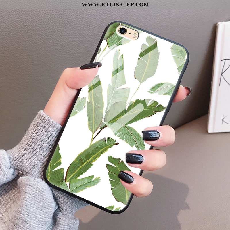 Futerał iPhone 8 Trendy Etui Proste Cienkie Biały Szkło Świeży Tani