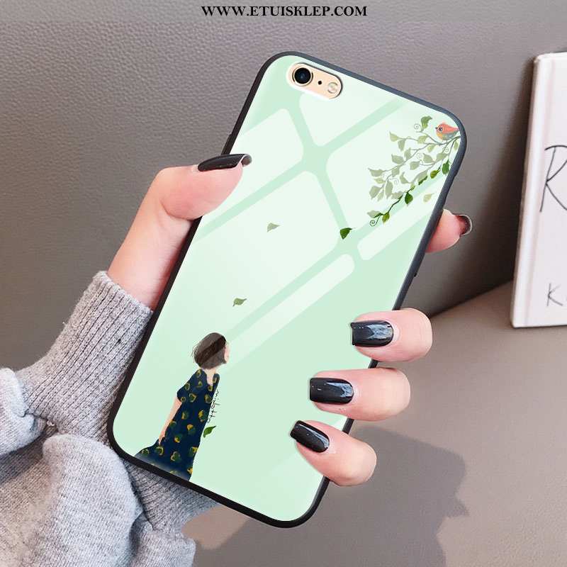 Futerał iPhone 8 Trendy Etui Proste Cienkie Biały Szkło Świeży Tani