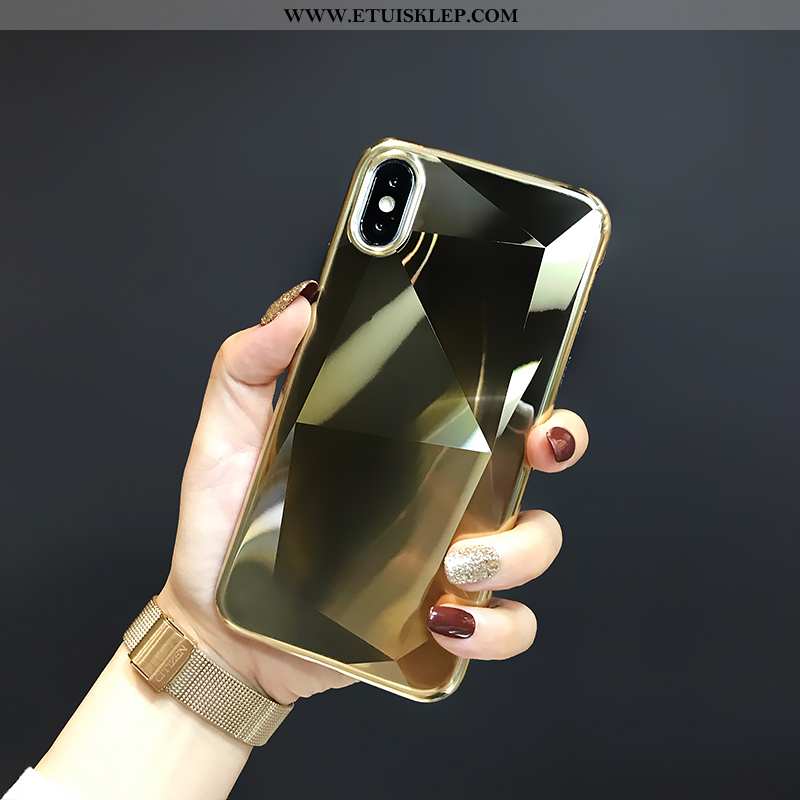 Futerał iPhone X Cienkie Eleganckie Etui Jednolity Kolor Czerwony Moda Na Sprzedaż