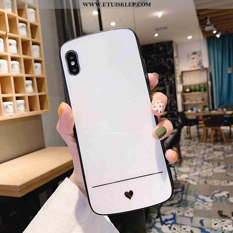 Futerał iPhone X Trendy All Inclusive Telefon Komórkowy Biały Proste Zakochani Sklep