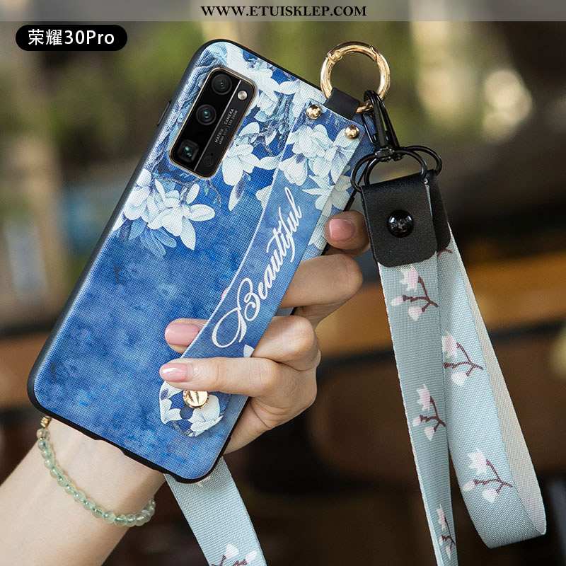 Obudowa Honor 30 Pro Trendy Etui Wiatr Biały Anti-fall Futerał Świeży Tani