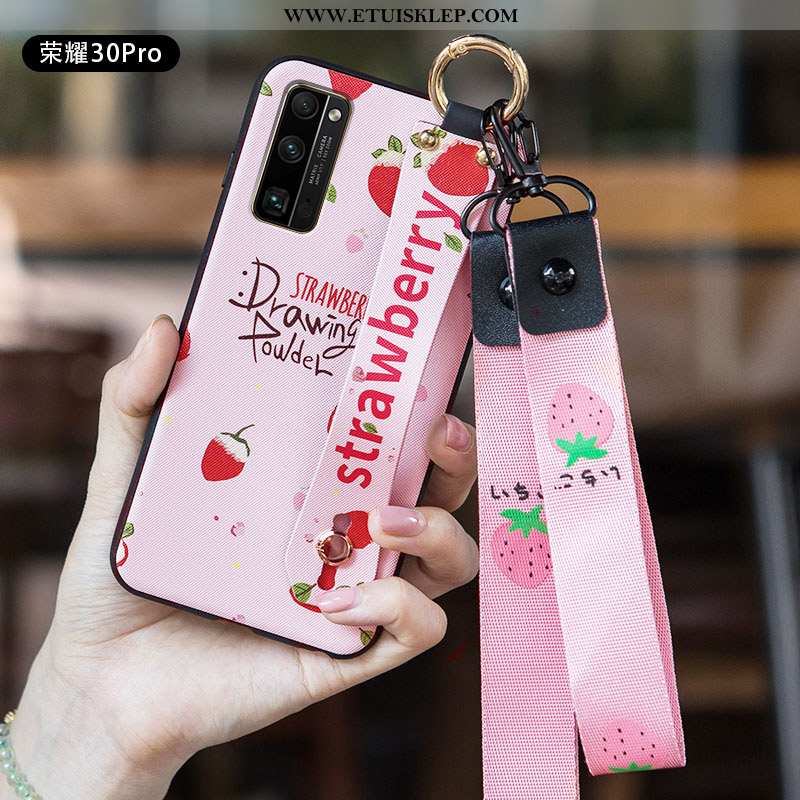 Obudowa Honor 30 Pro Trendy Etui Wiatr Biały Anti-fall Futerał Świeży Tani