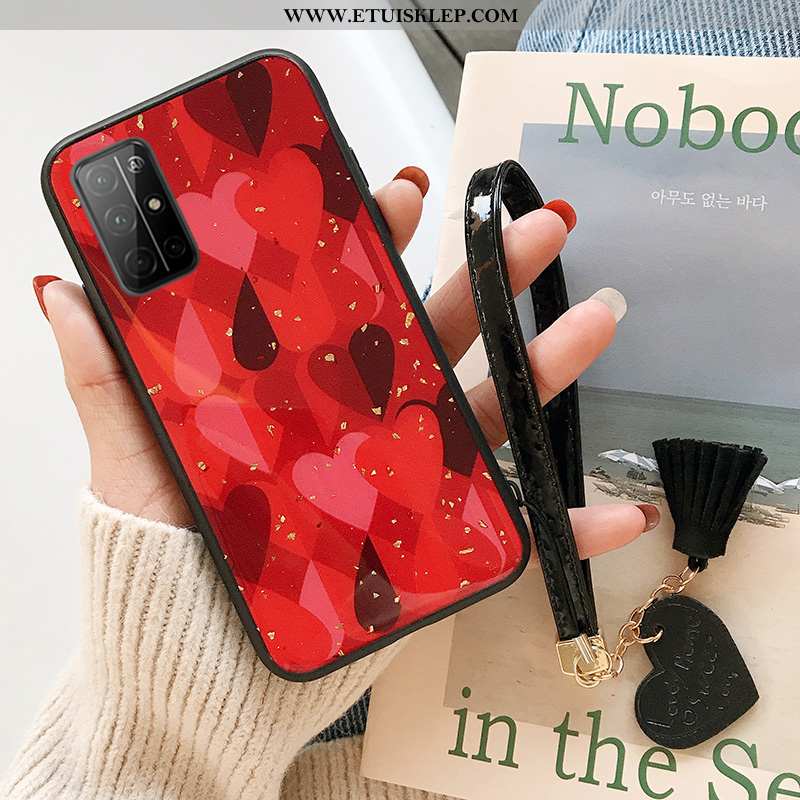 Obudowa Honor 30s Ochraniacz Miękki Etui Czerwony Netto Silikonowe Telefon Komórkowy Trendy Na Sprze