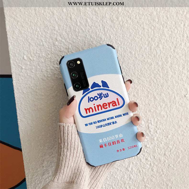 Obudowa Honor View30 Pro Miękki Kreskówka All Inclusive Anti-fall Telefon Komórkowy Relief Różowe Ta