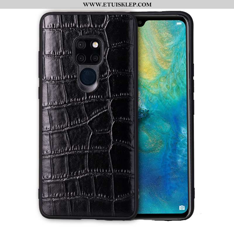 Obudowa Huawei Mate 20 X Skórzane Etui Biznes Tylna Pokrywa Czarny Futerał Anti-fall Kup