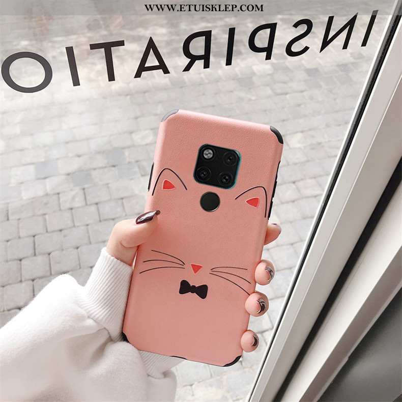 Obudowa Huawei Mate 20 X Wzór Czerwony Netto Miękki Piękny Silikonowe Kreskówka Anti-fall Online