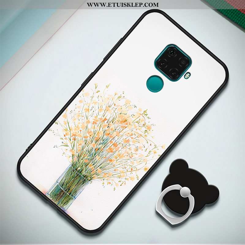 Obudowa Huawei Mate 30 Lite Ochraniacz Niebieski Anti-fall All Inclusive Ring Etui Telefon Komórkowy