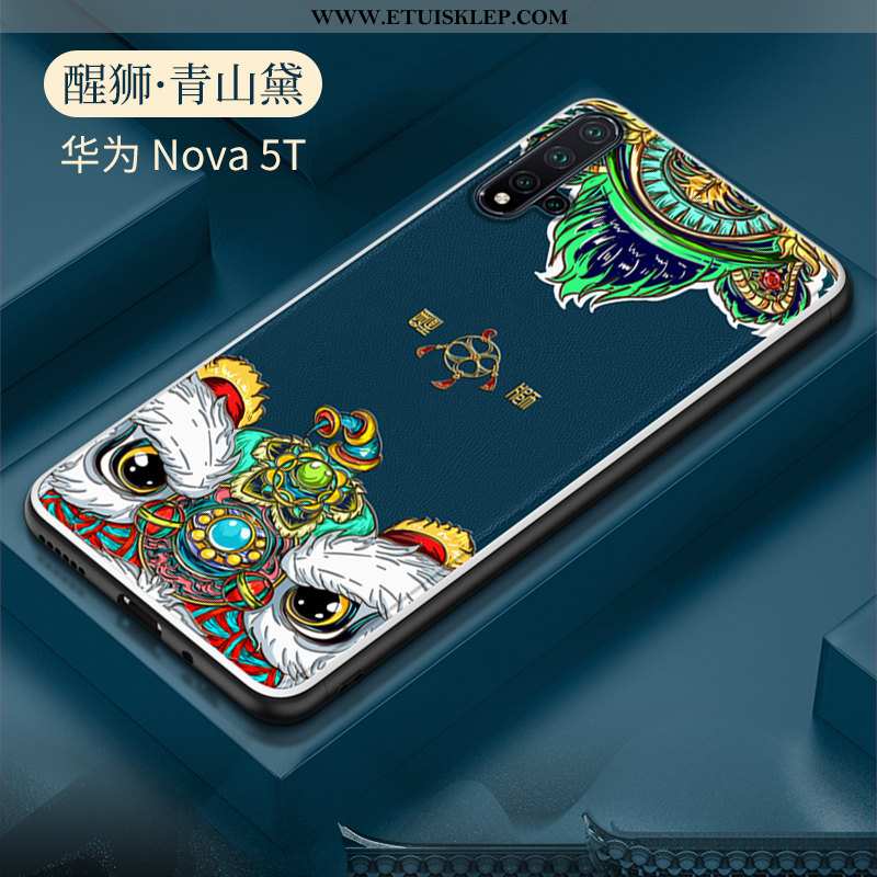 Obudowa Huawei Nova 5t Kreatywne Futerał Chiński Styl Super Ochraniacz Wzór Czerwony Netto Online