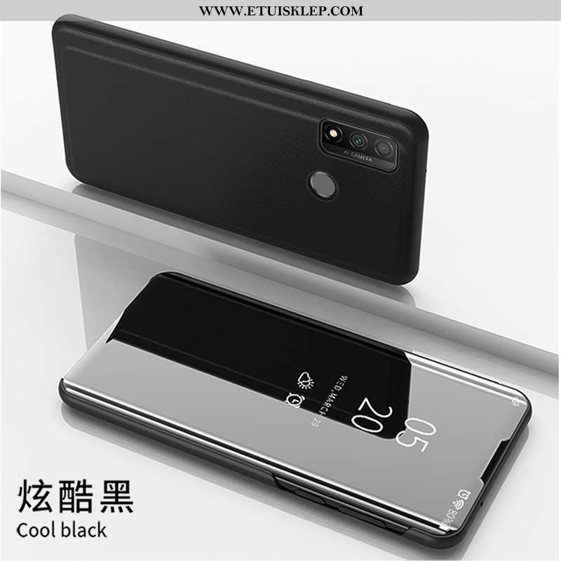 Obudowa Huawei P Smart 2020 Skórzane Etui Biały Telefon Komórkowy Futerał Tanie