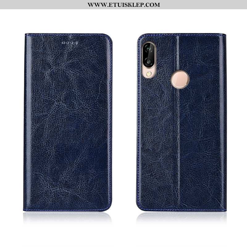 Obudowa Huawei P20 Lite Skórzane Etui All Inclusive Klapa Miękki Futerał Wzór Dyskont