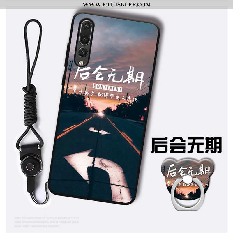 Obudowa Huawei P20 Pro Wiszące Ozdoby Trendy All Inclusive Purpurowy Anti-fall Telefon Komórkowy Etu