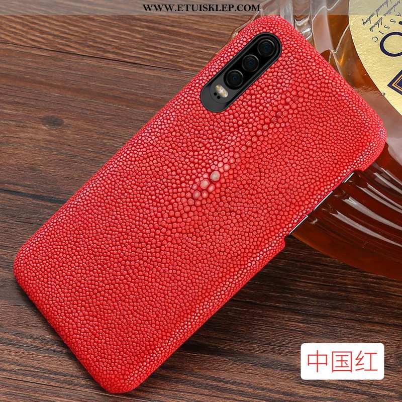 Obudowa Huawei P30 Luksusowy Nowy Futerał Wysoki Koniec Telefon Komórkowy Czerwony Perła Tanie