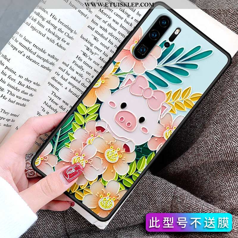 Obudowa Huawei P30 Pro Miękki All Inclusive Zakochani Nubuku Serce Relief Kolor Oferta