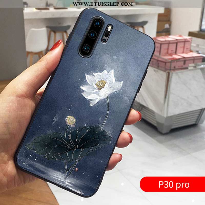 Obudowa Huawei P30 Pro Nubuku Kreatywne Chiński Styl Ochraniacz All Inclusive Telefon Komórkowy Tren