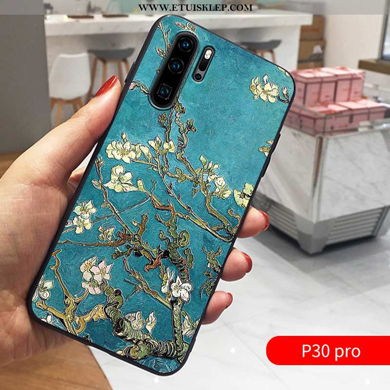 Obudowa Huawei P30 Pro Nubuku Kreatywne Chiński Styl Ochraniacz All Inclusive Telefon Komórkowy Tren