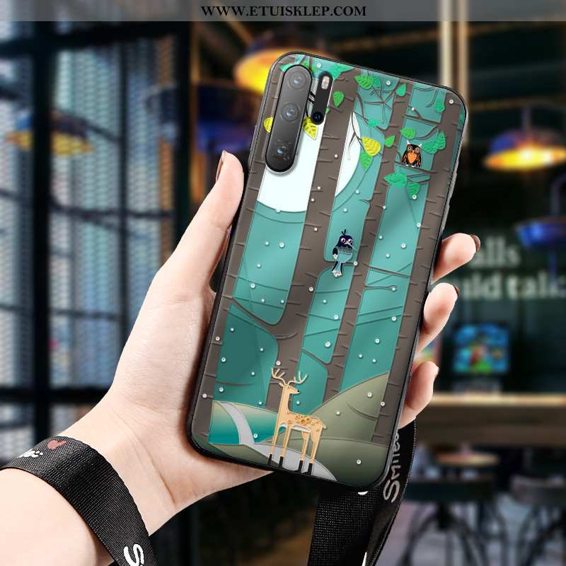 Obudowa Huawei P30 Pro Relief All Inclusive Wysoki Koniec Telefon Komórkowy Etui Ochraniacz Piękny K