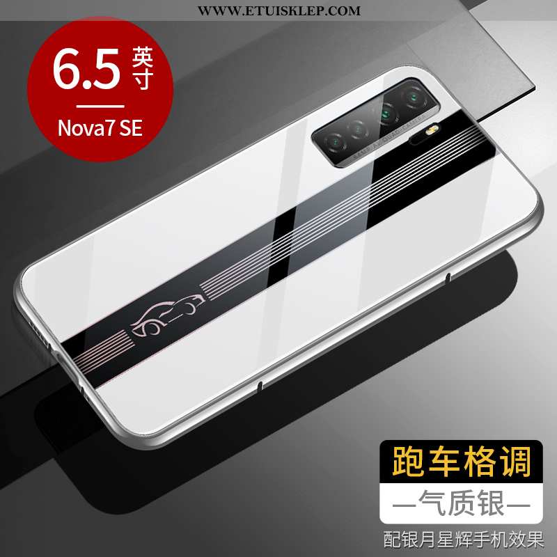 Obudowa Huawei P40 Lite 5g Cienkie Czerwony Osobowość Nowy Szkło Telefon Komórkowy Etui Online