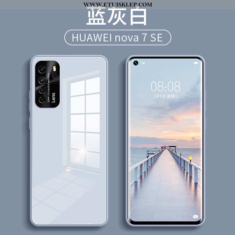 Obudowa Huawei P40 Lite 5g Ochraniacz All Inclusive Lustro Różowe Zielony Telefon Komórkowy Wysoki K