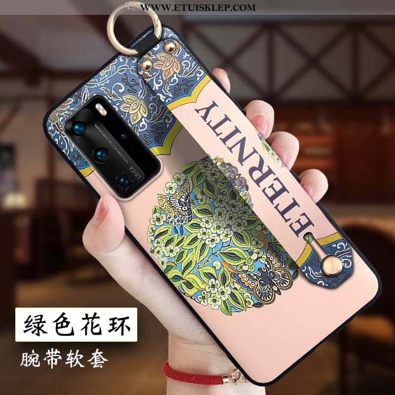 Obudowa Huawei P40 Pro Wiszące Ozdoby Relief All Inclusive Cienkie Futerał Silikonowe Etui Kup