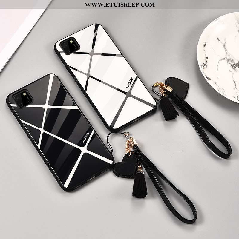 Obudowa Huawei Y5p Cienkie All Inclusive Biały Anti-fall Moda Trendy Etui Tanie