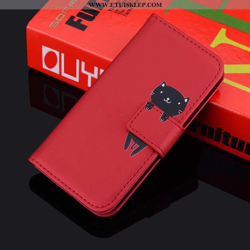 Obudowa Huawei Y6p Skórzane Etui Pomarańczowy Telefon Komórkowy Piękny Klamra All Inclusive Na Sprze