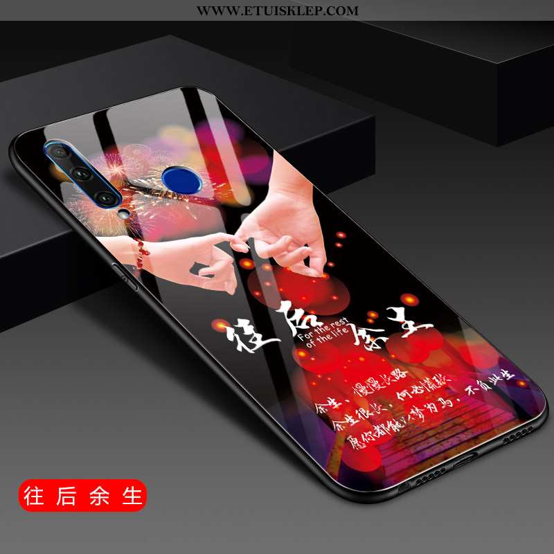 Obudowa Huawei Y6p Szkło Anti-fall Futerał Super Czerwony Netto Cienkie Ochraniacz Oferta