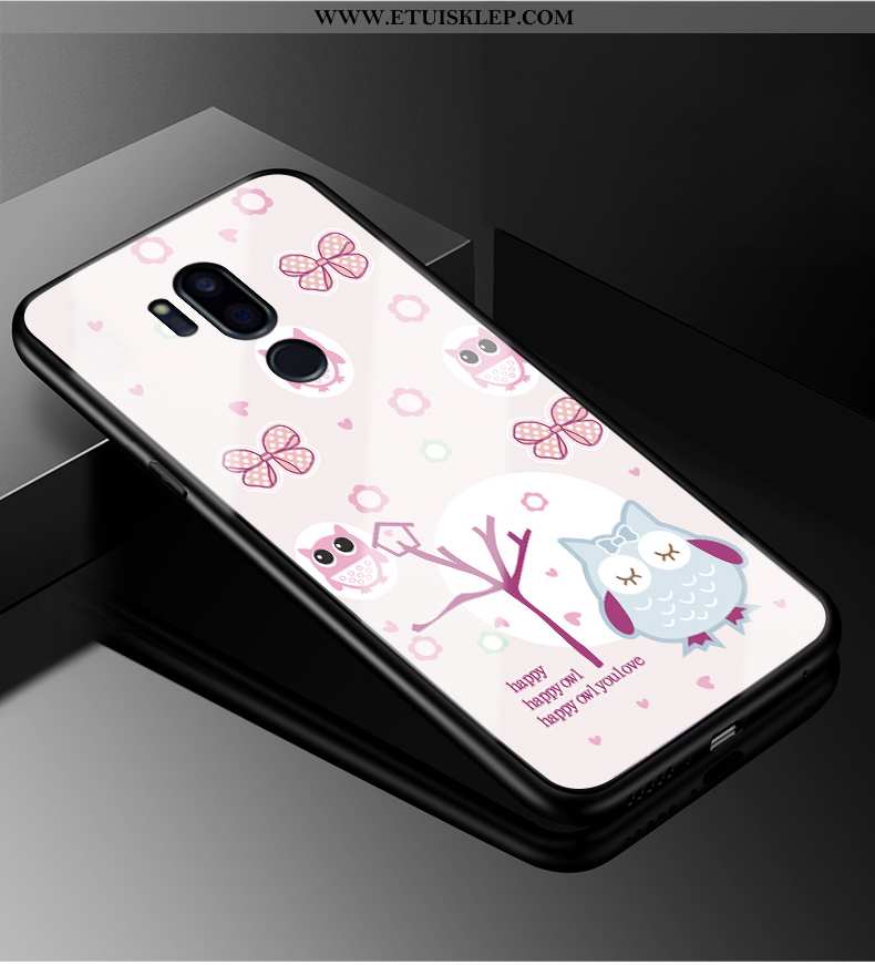 Obudowa Lg G7 Thinq Kreskówka All Inclusive Trendy Różowe Telefon Komórkowy Szkło Silikonowe Sprzeda