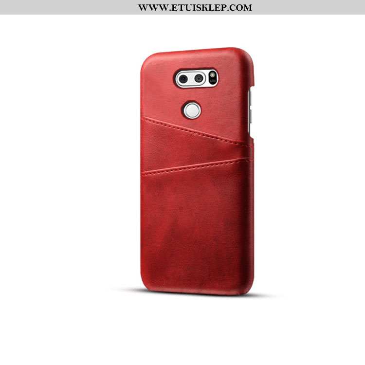 Obudowa Lg V30 Ochraniacz Karta Etui Telefon Komórkowy Futerał Czerwony Jakość Kupię
