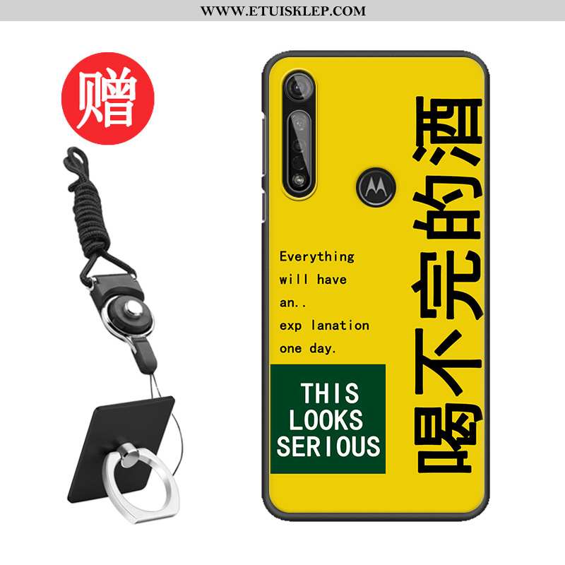 Obudowa Moto G8 Plus Filmy Futerał Etui Szkło Hartowane Telefon Komórkowy Trendy Dostosowane Tanie