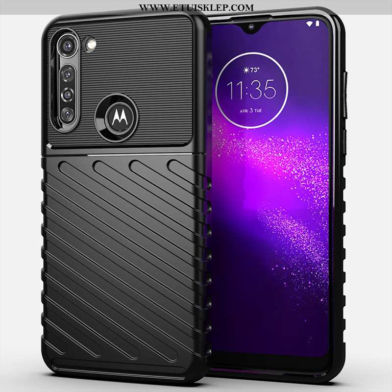 Obudowa Moto G8 Power Silikonowe Anti-fall Czarny Futerał Telefon Komórkowy All Inclusive Etui Kupię