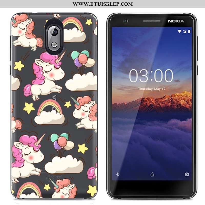 Obudowa Nokia 3.1 Miękki Kolor Futerał Kreskówka Kreatywne Przezroczysty Trendy Sklep