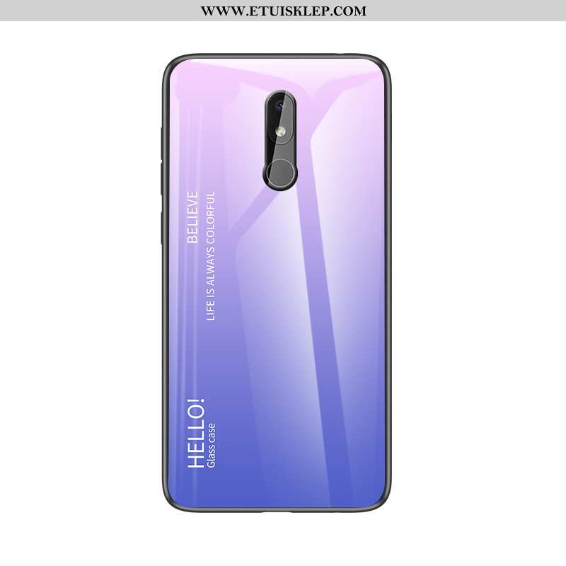 Obudowa Nokia 3.2 Osobowość Etui All Inclusive Anti-fall Szkło Futerał Telefon Komórkowy Tani