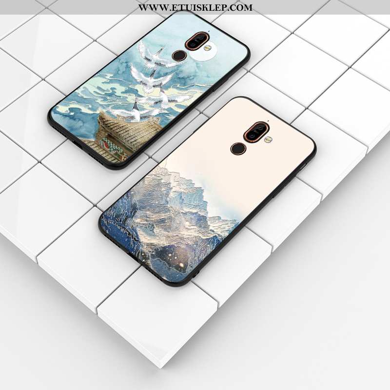 Obudowa Nokia 7 Plus Ochraniacz Telefon Komórkowy Futerał Dostosowane Miękki Niebieski Etui Sprzedam