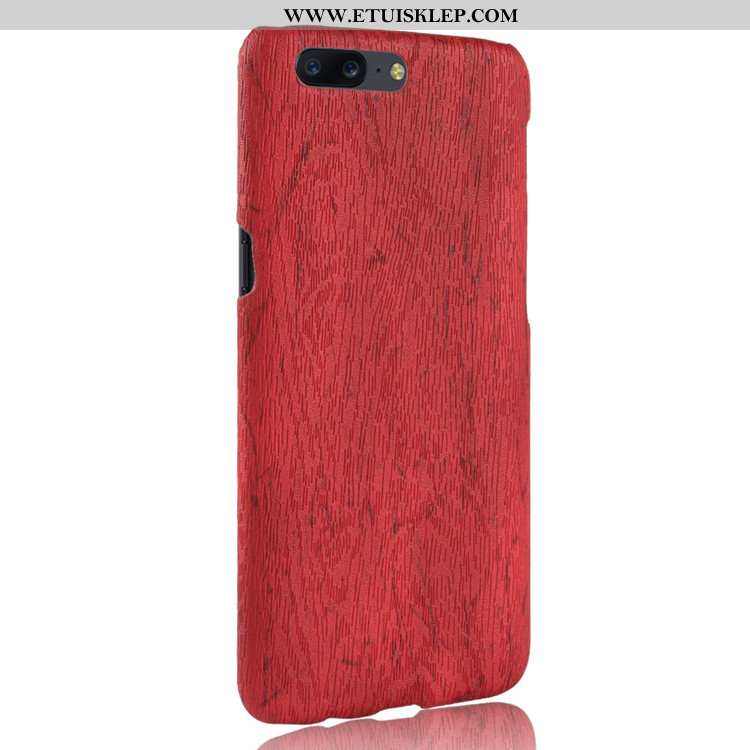 Obudowa Oneplus 5 Vintage Purpurowy Futerał Jakość Trudno Ochraniacz Drewniany Sklep