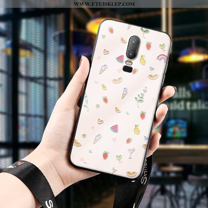 Obudowa Oneplus 6 Miękki Różowe All Inclusive Kreskówka Anti-fall Relief Etui Kup