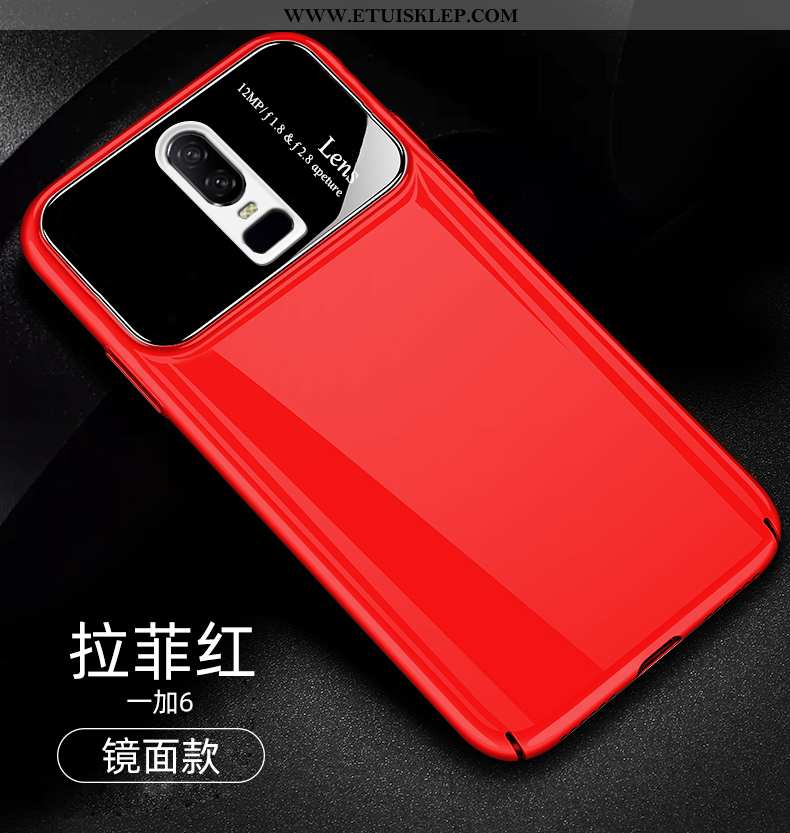 Obudowa Oneplus 6 Ochraniacz Telefon Komórkowy Biały Etui Trendy Kreatywne Czerwony Netto Kupię