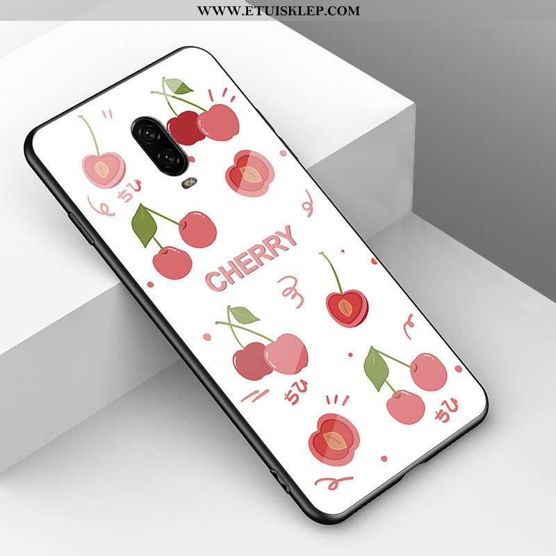 Obudowa Oneplus 6t Moda Anti-fall Telefon Komórkowy Czerwony Netto Proste Futerał Miękki Oferta