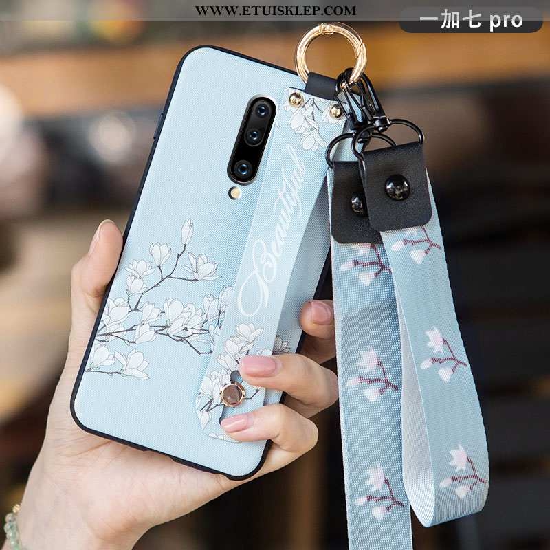 Obudowa Oneplus 7 Pro Nubuku Sztuka All Inclusive Trendy Kreatywne Anti-fall Proste Tanie