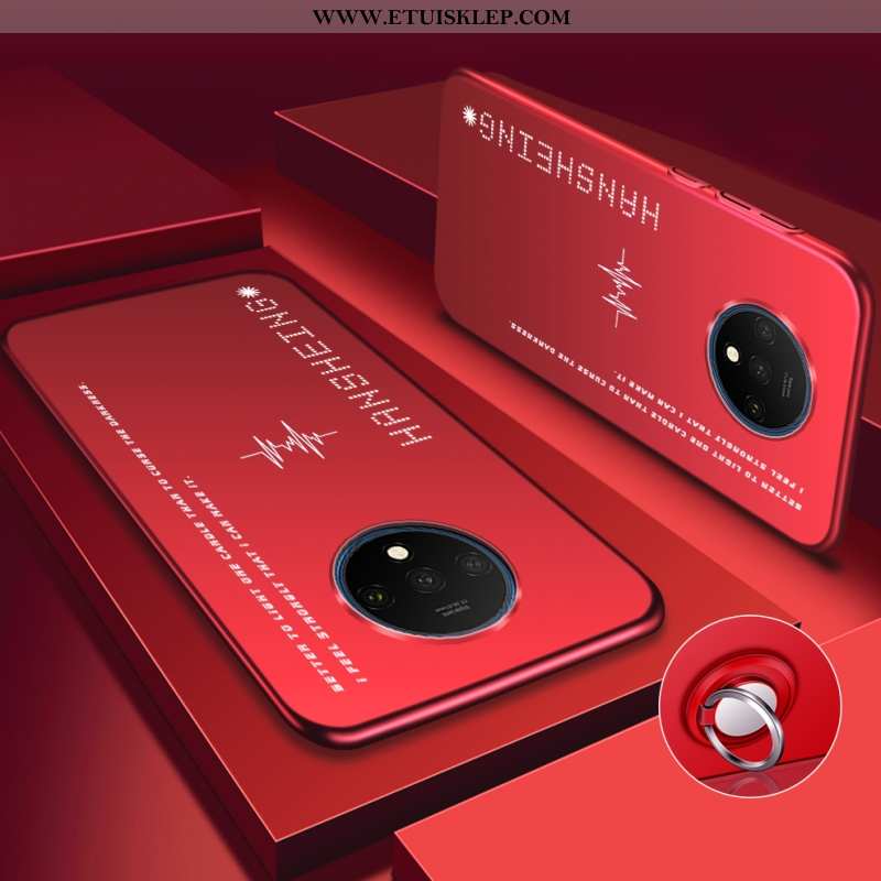 Obudowa Oneplus 7t Nubuku Dostosowane Cienkie Czerwony Netto Trudno Silikonowe Futerał Kupię