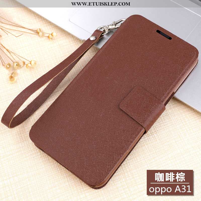 Obudowa Oppo A31 Trendy Futerał Anti-fall Nubuku All Inclusive Telefon Komórkowy Skórzane Etui Na Sp