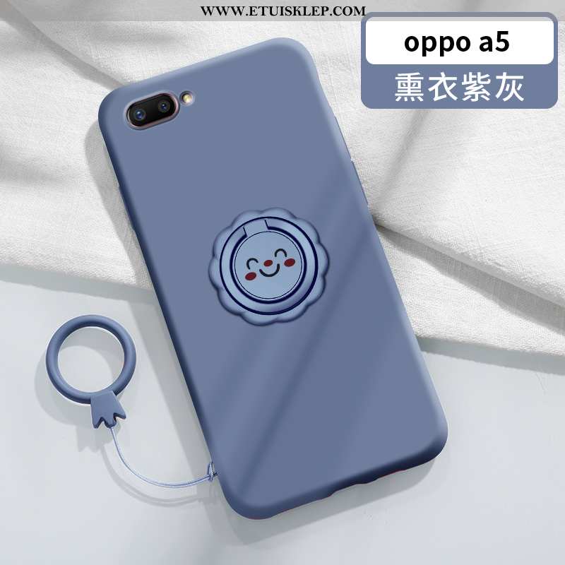 Obudowa Oppo A5 Cienkie Zakochani Super Ring Czerwony Netto Osobowość Trendy Sklep