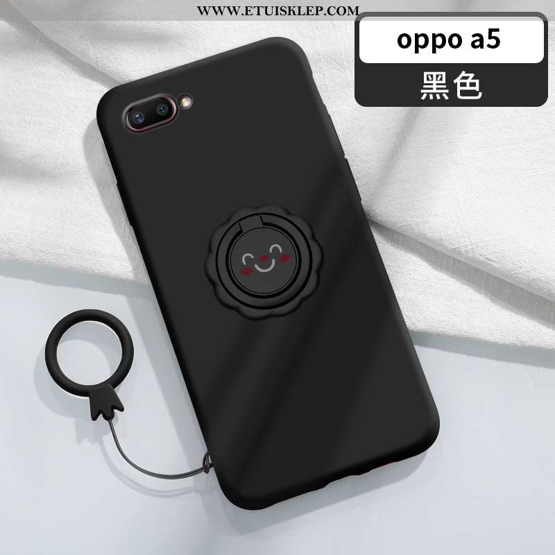 Obudowa Oppo A5 Cienkie Zakochani Super Ring Czerwony Netto Osobowość Trendy Sklep