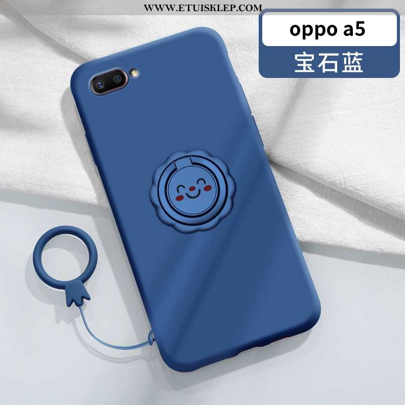 Obudowa Oppo A5 Cienkie Zakochani Super Ring Czerwony Netto Osobowość Trendy Sklep