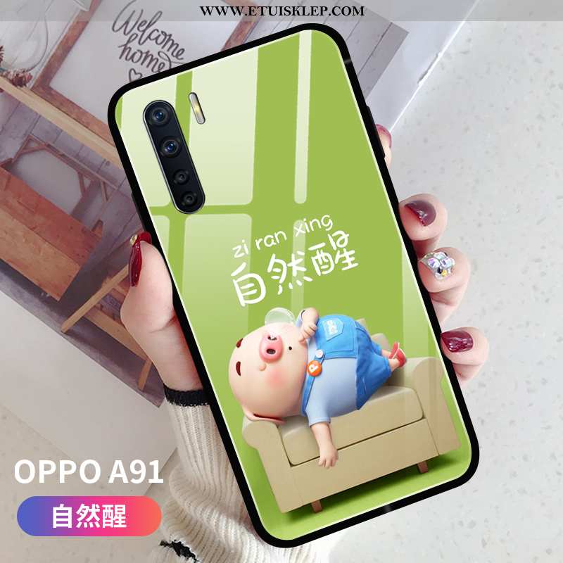 Obudowa Oppo A91 Ochraniacz Trendy Trudno Osobowość Piękny Miękki Różowe Na Sprzedaż