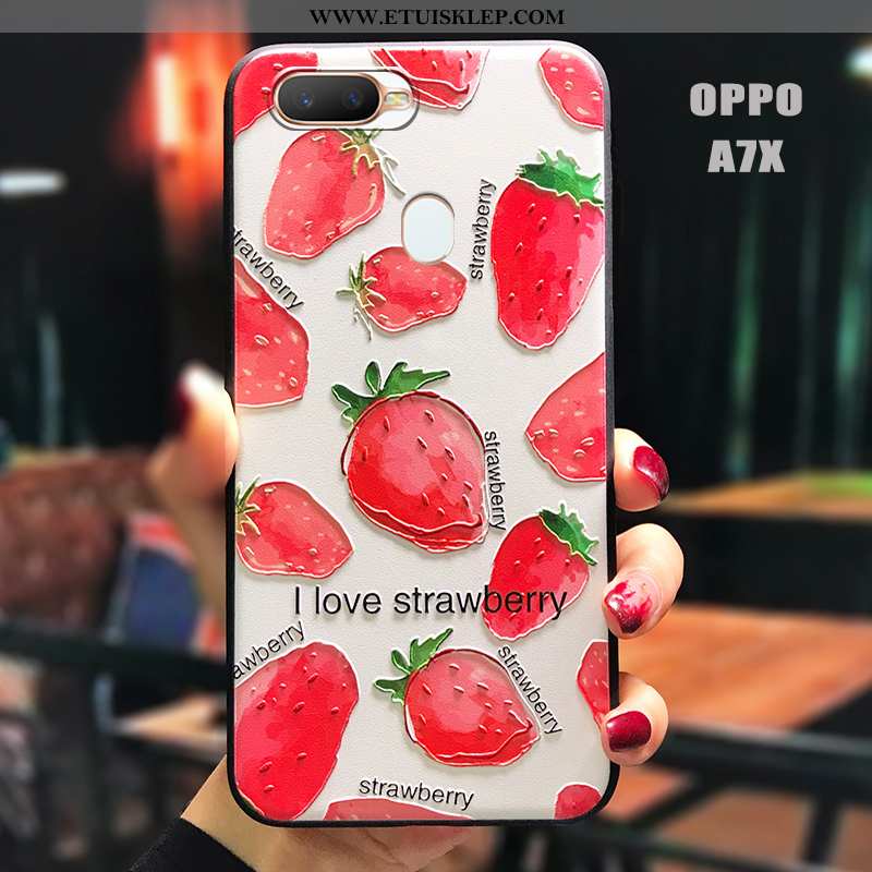 Obudowa Oppo Ax7 Miękki Anti-fall Trendy Cienkie Relief Sztuka All Inclusive Tanie